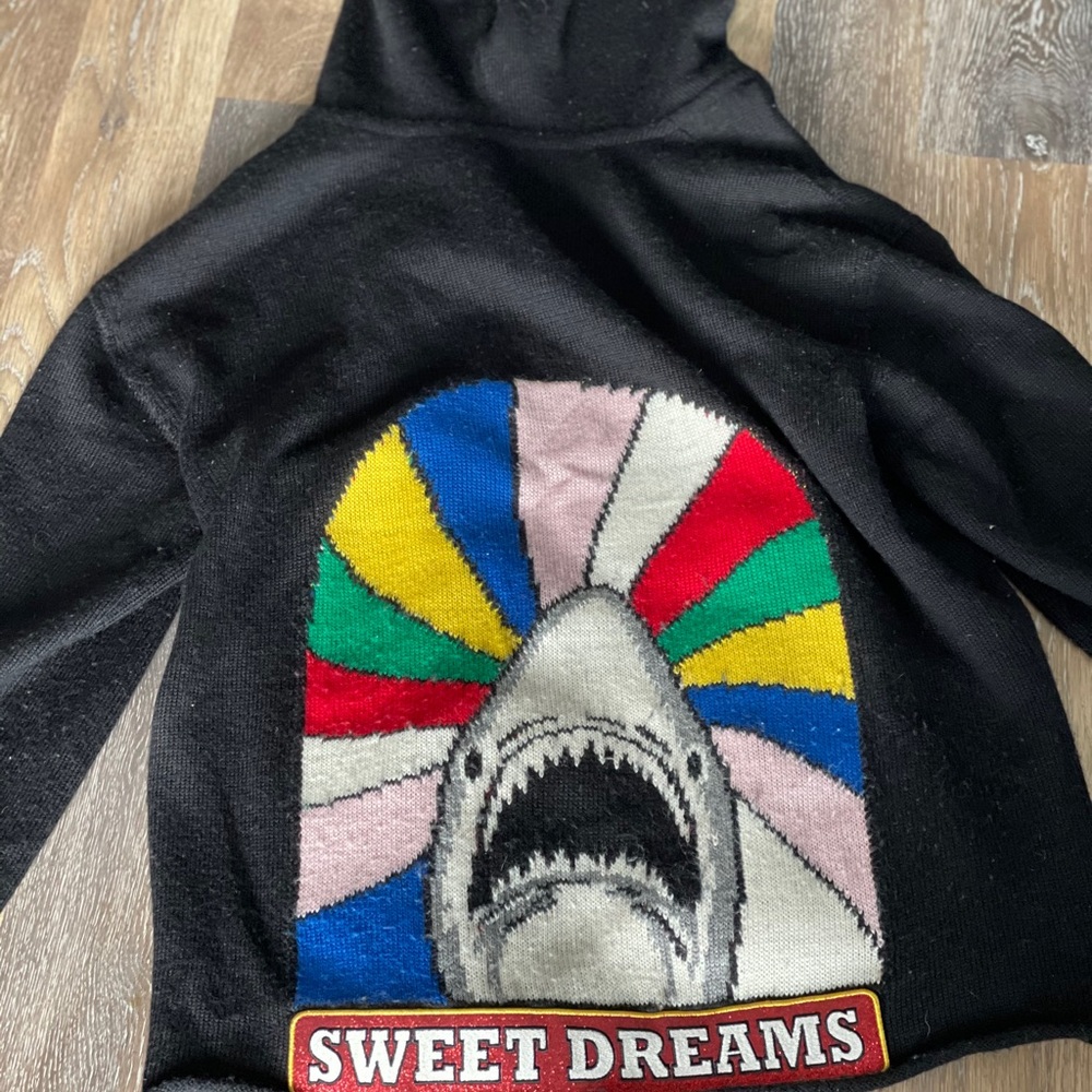 Saint Laurent oversized hooded cardigan